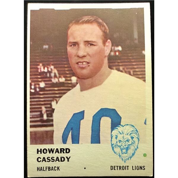 1961 FLEER HOWARD CASSADY