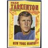 Image 1 : 1971 TOPPS NFL INSERT POSTER - FRAN TARKENTON (HOF)