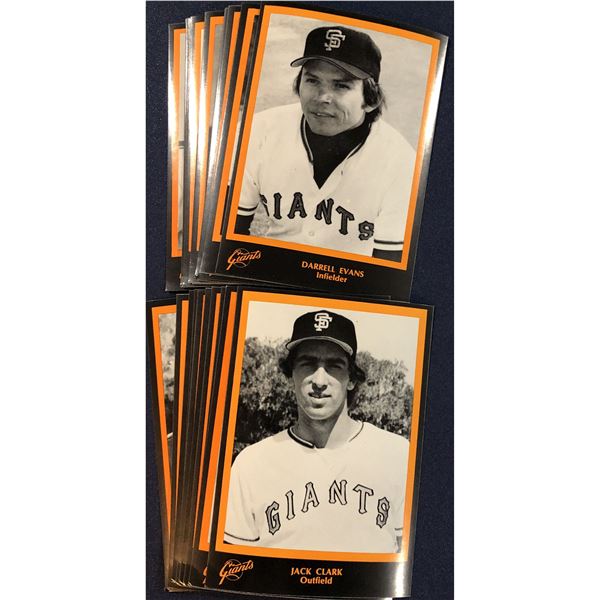 1977 SAN FRANCISCO GIANTS TEAM SET