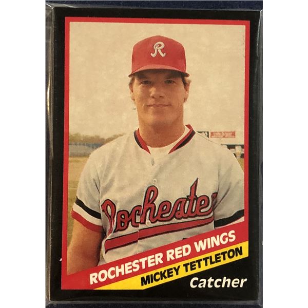 1988 CMC ROCHESTER RED WINGS TEAM SET - MICKEY TETTLETON