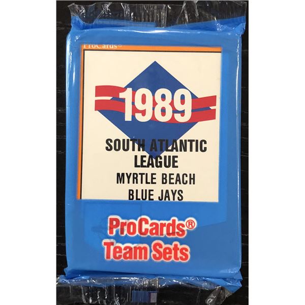 1989 PRO CARDS MYRTLE BEACH BLUE JAYS - DAVID WEATHERS