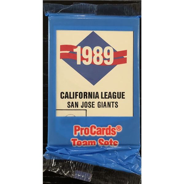 1989 PRO CARDS SAN JOSE GIANTS - ROD BECK