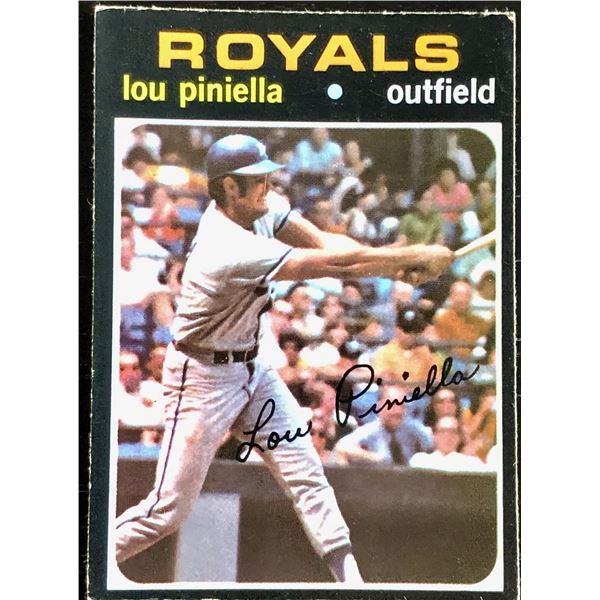 1971 O-PEE-CHEE LOU PINIELLA
