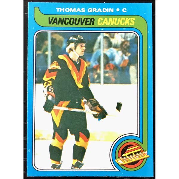 1979-80 O-PEE-CHEE THOMAS GRADIN ROOKIE CARD