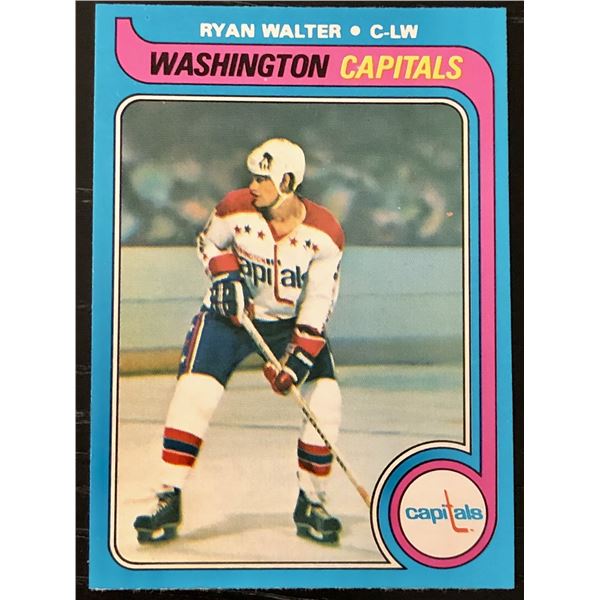 1979-80 O-PEE-CHEE RYAN WALTER ROOKIE CARD