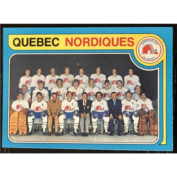 1979-80 O-PEE-CHEE QUEBEC NORDIQUES