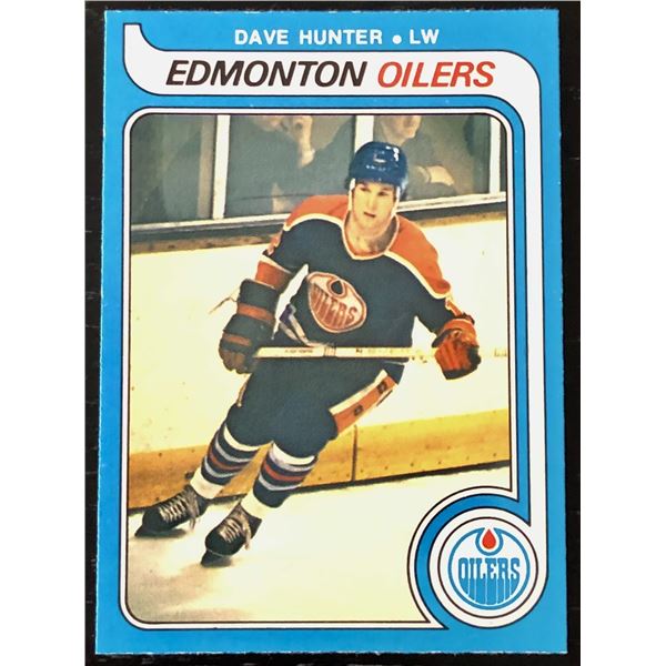 1979-80 O-PEE-CHEE DAVE HUNTER ROOKIE CARD