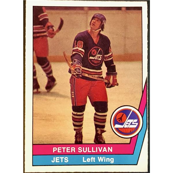 1977-78 WHA O-PEE-CHEE PETER SULLIVAN