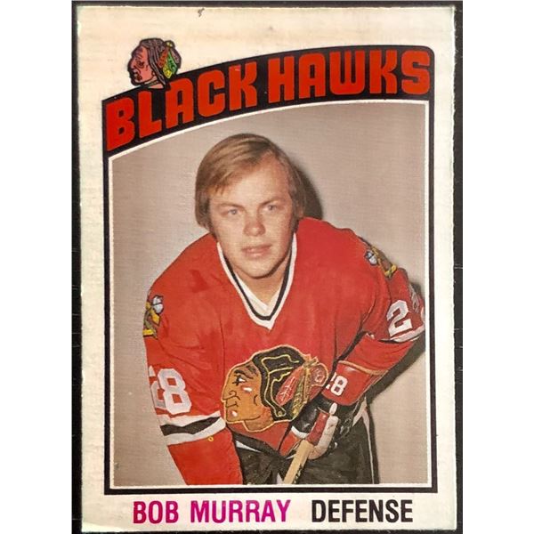 1976-77 O-PEE-CHEE BOB MURRAY ROOKIE CARD