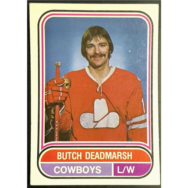 1975-76 O-PEE-CHEE W.H.A. BUTCH DEADMARSH ROOKIE CARD