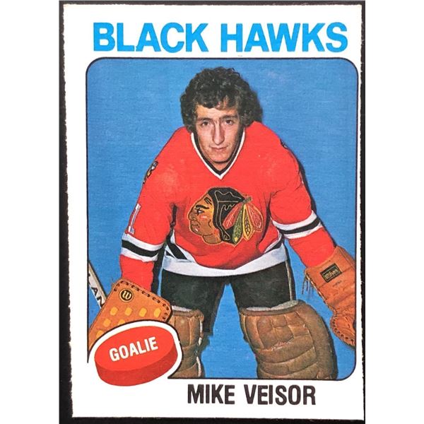 1975-76 O-PEE-CHEE MIKE VEISOR ROOKIE CARD