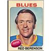 Image 1 : 1975-76 NHL TOPPS RED BERENSON (HOF)