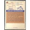 Image 2 : 1974-75 O-PEE-CHEE WHA VACLAV NEDOMANSKY (HOF) ROOKIE CARD