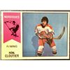 Image 1 : 1974-75 O-PEE-CHEE WHA REAL CLOUTIER ROOKIE CARD