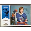 Image 1 : 1974-75 O-PEE-CHEE WHA PAT HICKEY ROOKIE CARD