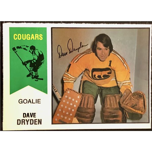 1974-75 O-PEE-CHEE WHA DAVE DRYDEN