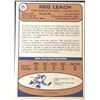 Image 2 : 1974-75 O-PEE-CHEE REGGIE LEACH (HOF)