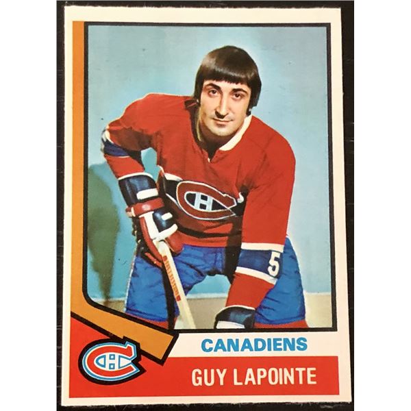 1974-75 O-PEE-CHEE GUY LAPOINTE (HOF)