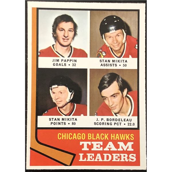 1974-75 O-PEE-CHEE CHICAGO BLACK HAWKS