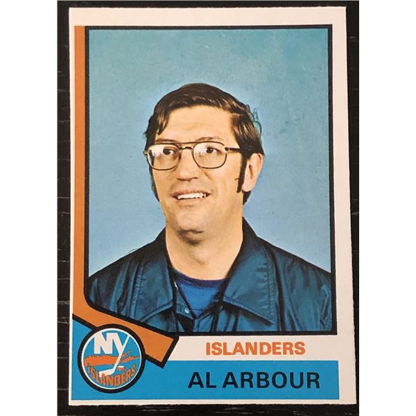 1974-75 O-PEE-CHEE AL ARBOUR (HOF)