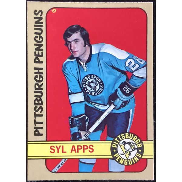 1972-73 O-PEE-CHEE SYL APPS
