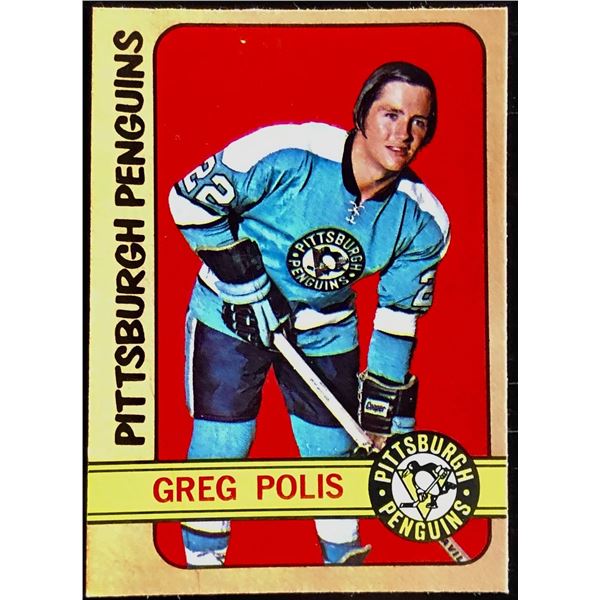 1972-73 O-PEE-CHEE GREG POLIS