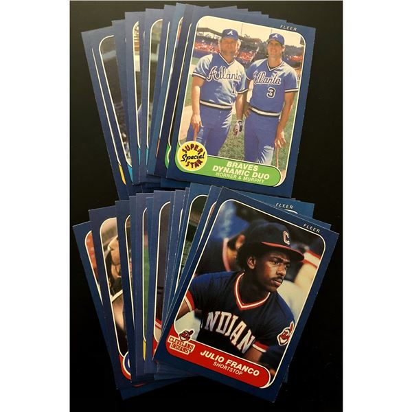 1986 FLEER BASEBALL COLLECTION (25)