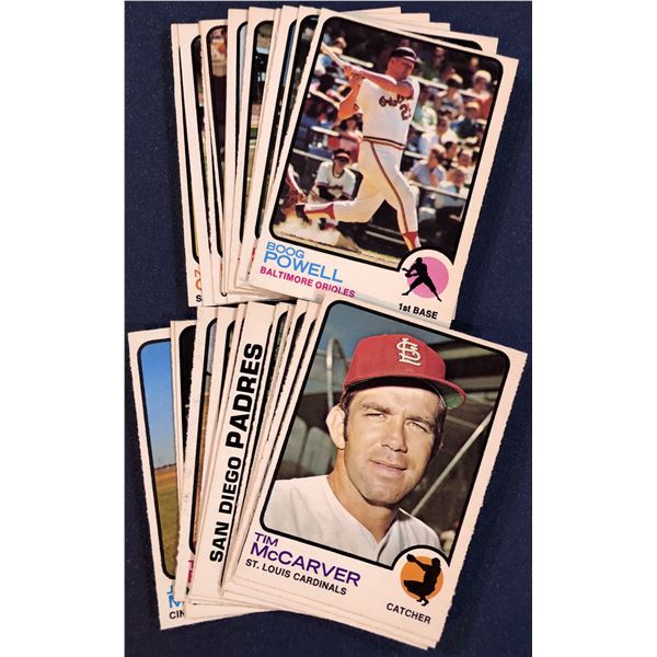1973 O-PEE-CHEE BASEBALL COLLECTION - 25 CARDS