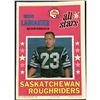 Image 1 : 1971 O-PEE-CHEE CFL INSERT POSTER - RON LANCASTER (HOF)