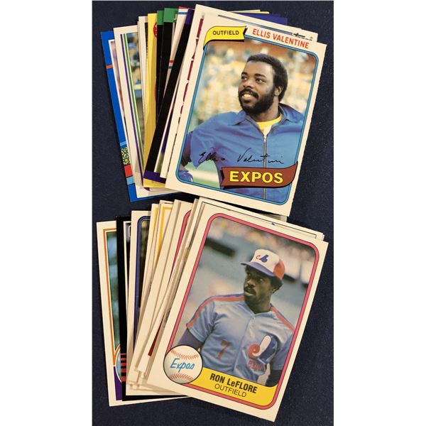 MONTREAL EXPOS COLLECTION - 25 CARDS