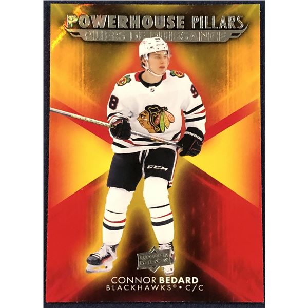 2025-26 UPPER DECK CONNOR BEDARD POWERHOUSE PILLARS