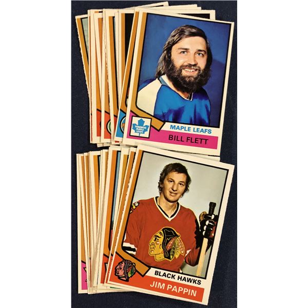 1974-75 O-PEE-CHEE HOCKEY COLLECTION - 25 CARDS