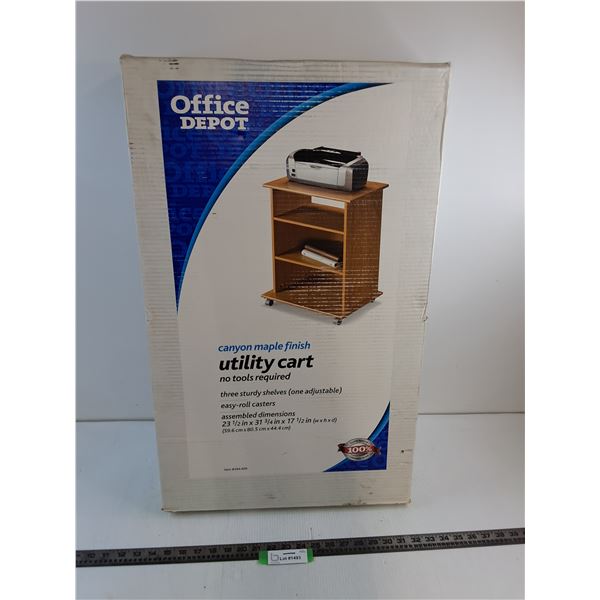 NIB Office Depot Utility Cart - Pickup Preferred