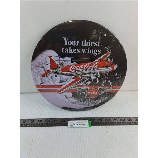 Coca-Cola Metal Wall Decor - 12" Diameter