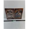 Image 1 : (2) Metal "Motorcycle Themed" Wall Decor - 8" x 12"