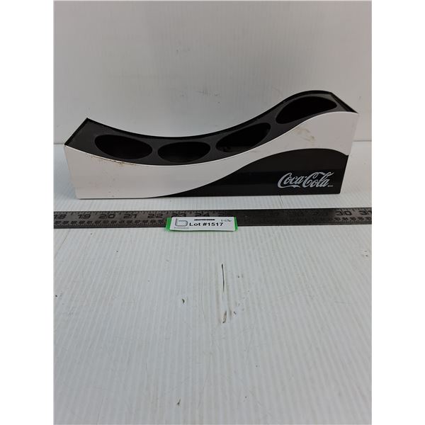 Coca-Cola Metal 4-Can Display