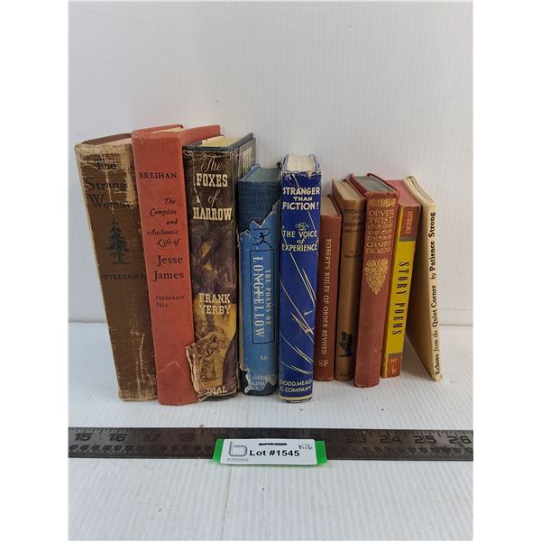 (10) Vintage/Antique Books