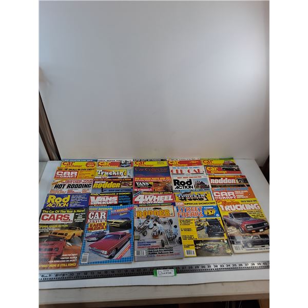 (25) Car Magazines from 1970's & 80's