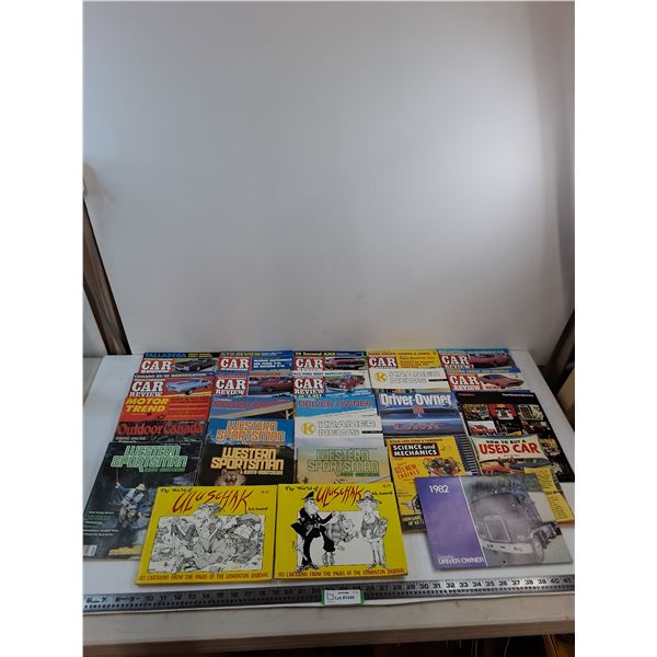 (28) Mostly Car & Outdoor Magzines from 1960's, 70's, 80's
