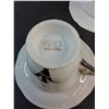 Image 2 : (5) Fine China Teacups & Saucers