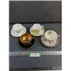 Image 1 : (4) Fine China Teacups & Saucers