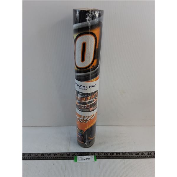 Sealed Nascar "Tony Stewart" 20" x 30" Welcome Mat