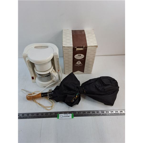 Connaisseur Electric Coffee Maker - Powers On, Umbrella