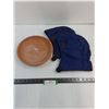 Image 1 : (2) Insulated Hoods, Earthenware Plant Pot Holder - 9.5" Diameter