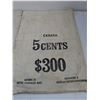 Image 2 : (3) Royal Canadian Mint Canvas Coin Bags