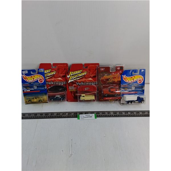 (5) Sealed Die-Cast Toy Vehicles