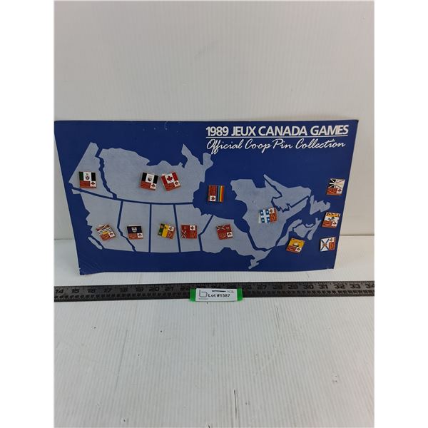 1989 Jeux Canada Games Co-op Pin Collection