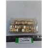 Image 1 : (2) 6-Packs of New Gold Colored Wristwatch Bands