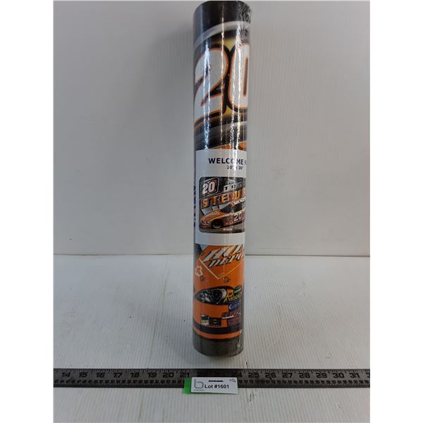 Sealed Nascar "Tony Stewart" 20" x 30" Welcome Mat