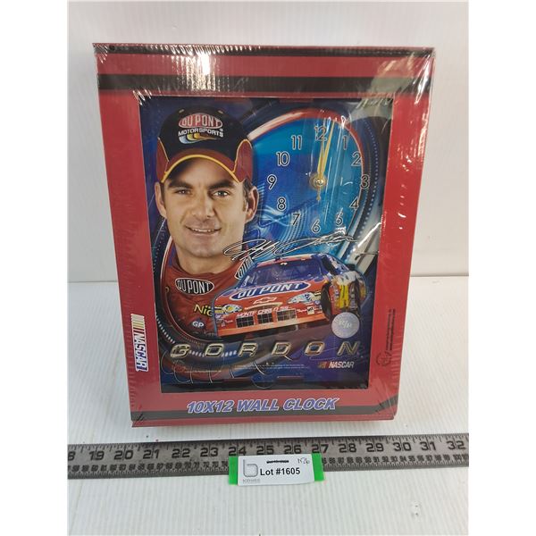 Sealed Nascar "Jeff Gordon" Wall Clock